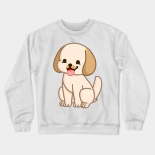 Cream Goldendoodle Puppy Crewneck Sweatshirt